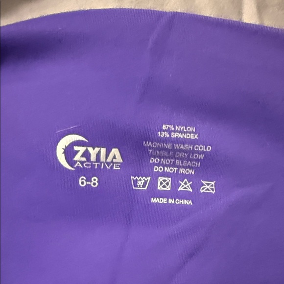 Vibrant Purple Women's Leggings - Picture 3 of 3